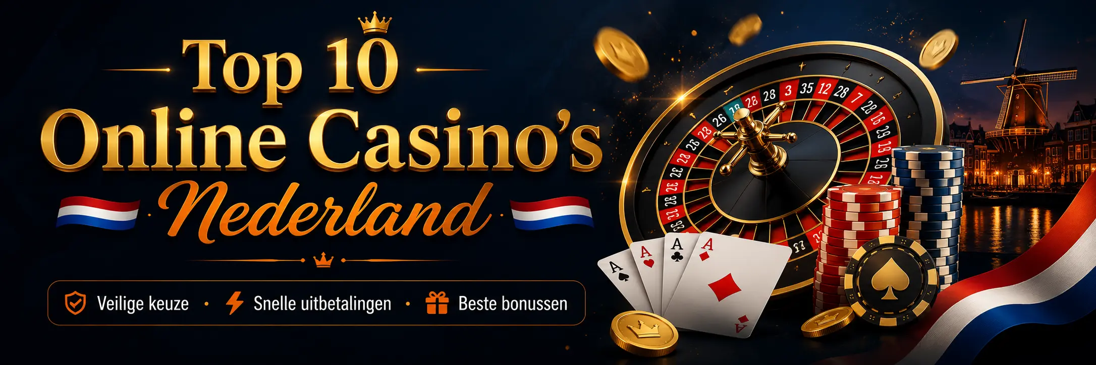 Top 10 online casino Nederland Netherlands